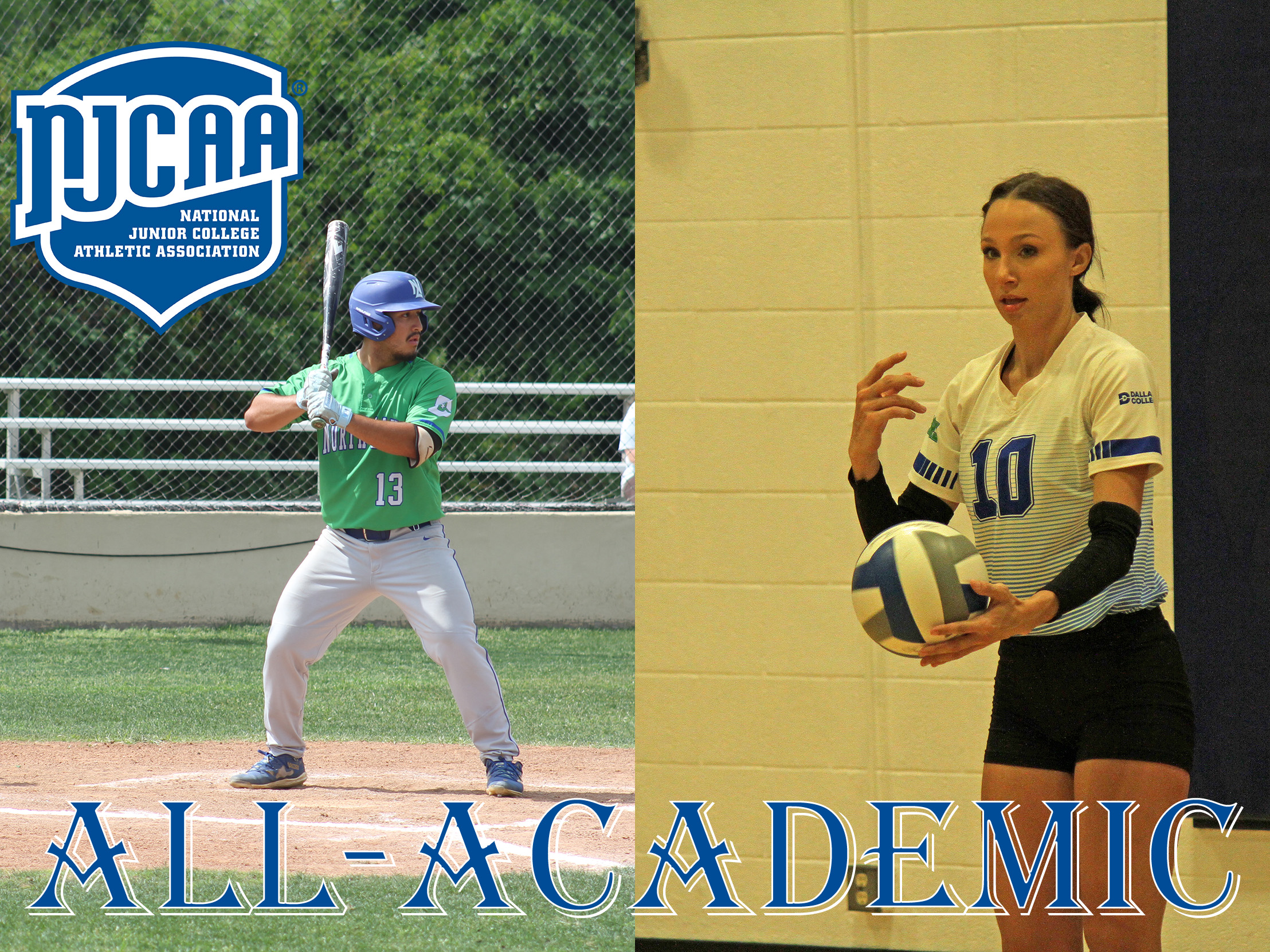 Nine Blazers Earn NJCAA All-Academic Honors