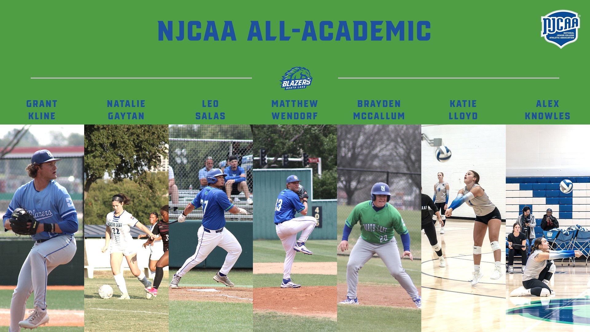 Seven Blazers Earn All-Academic Honors
