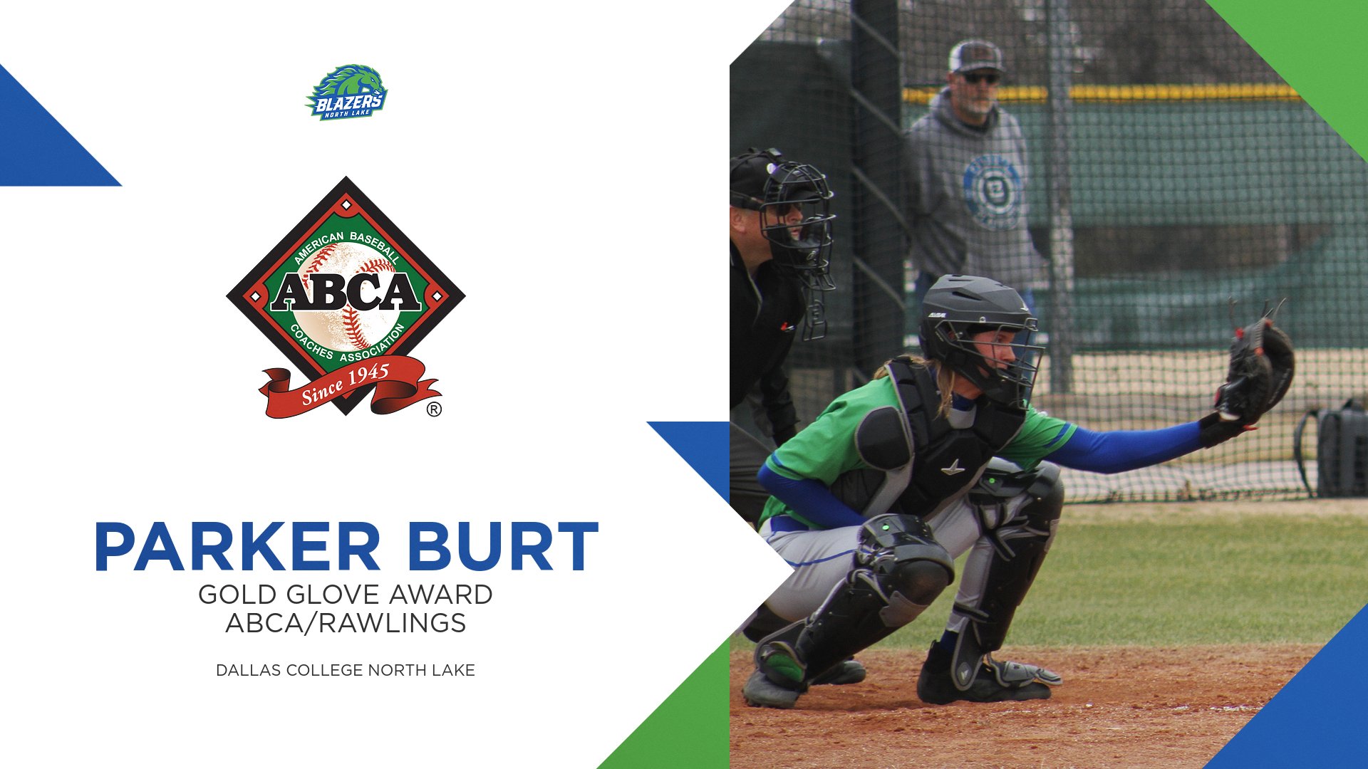 Burt Wins Gold Glove Award