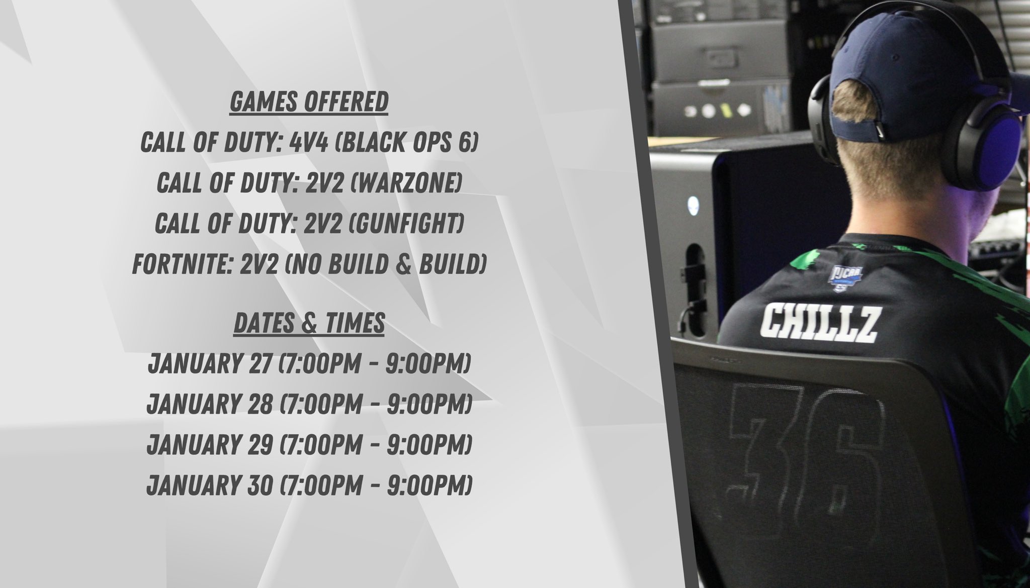North Lake Esports Tryouts Spring25